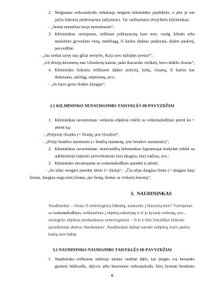 Linksnių vartojimo ypatumai normos ir klaidos. Paveikslėlis 6