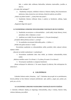 Linksnių vartojimo ypatumai normos ir klaidos. Paveikslėlis 7