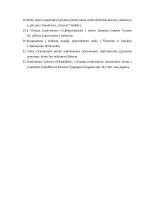 Pasirinkite didžiąją arba mažąją raidę. Paveikslėlis 2