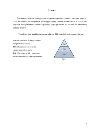 Elektroninės automobilių stabdžių sistemos. Paveikslėlis 3