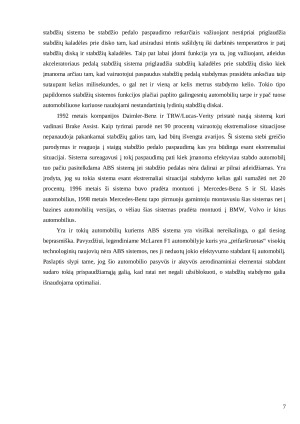 Elektroninės automobilių stabdžių sistemos. Paveikslėlis 7