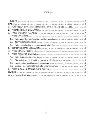 Trauklių įtaiso projektavimas. Paveikslėlis 2