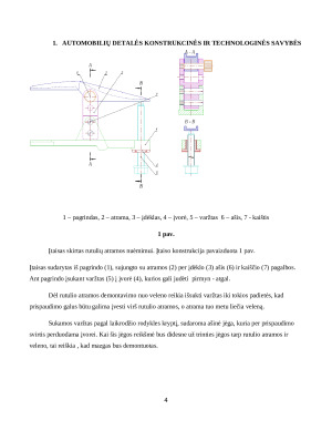 Trauklių įtaiso projektavimas. Paveikslėlis 4