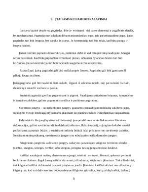 Trauklių įtaiso projektavimas. Paveikslėlis 5