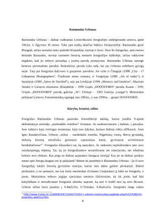 „36 kadrai. Raimundas Urbonas“ – kalbantys daiktai, teatras ir hipiai. Paveikslėlis 4