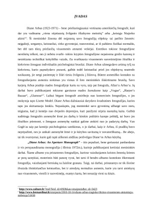 „Diane Arbus An Aperture Monograph” pristatymas. Paveikslėlis 2