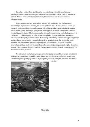 Ansel Adams - gamtosaugininkas su fotoaparatu rankose. Paveikslėlis 4