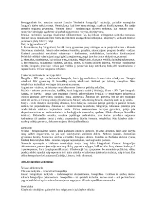 Lietuvos fotografijos istorija. Konspektas. Paveikslėlis 3