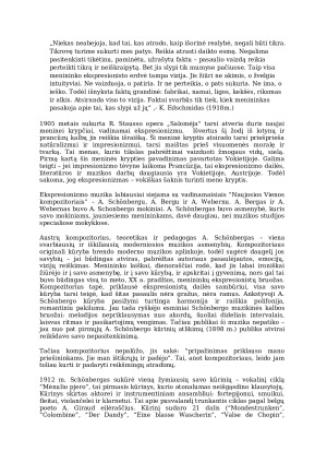 Arnold Schönberg „Mėnulio Pjero“. Paveikslėlis 2