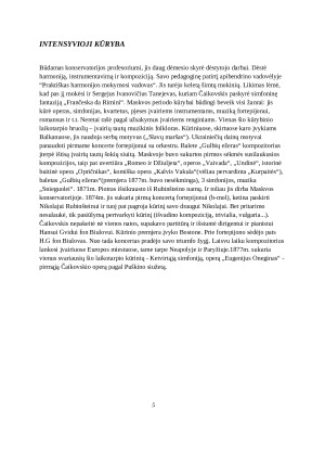 Piotras Iljičius Čaikovskis. Asmenybė ir kūryba. Paveikslėlis 6