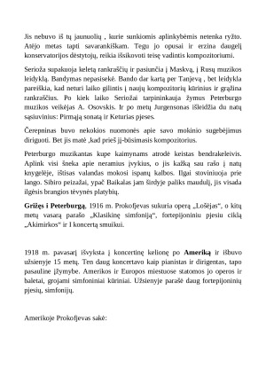 Sergejus Prokofjevas. Paveikslėlis 5