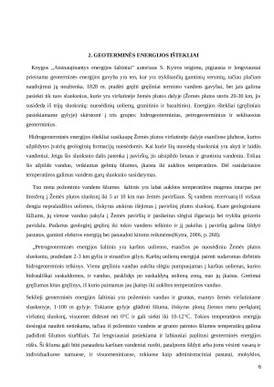 Geoterminė energija. Paveikslėlis 6