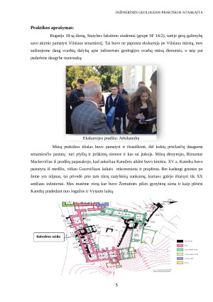 Inžinerinės geologijos praktikos ataskaita. Paveikslėlis 5