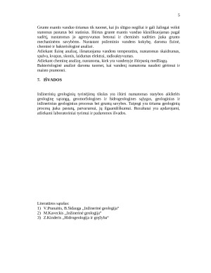 Inžineriniai geologiniai tyrinėjimai. Paveikslėlis 5