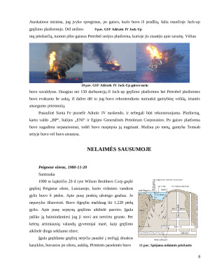 Nelaimingi įvykiai išgaunant naftą. Paveikslėlis 8