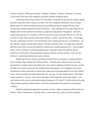 Skalūnų dujų žvalgybos ir gavybos technologijos, jų naudojimas pasaulyje. Paveikslėlis 3