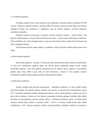 Skalūnų dujų žvalgybos ir gavybos technologijos, jų naudojimas pasaulyje. Paveikslėlis 5
