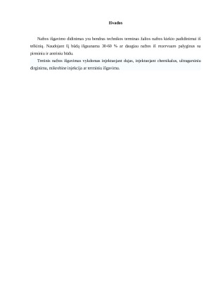Tretiniai naftos išgavimo būdai. Paveikslėlis 8