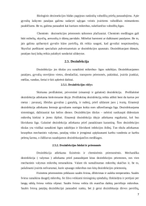 Dezinfekcijos atlikimo būdai ir priemonės. Paveikslėlis 7