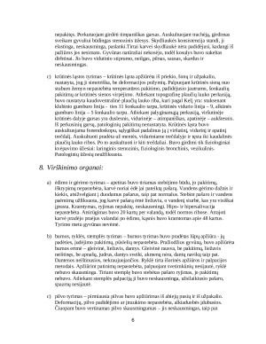 Gyvulio klinikinis tyrimas. Paveikslėlis 6