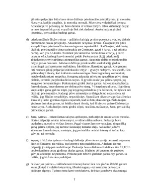 Gyvulio klinikinis tyrimas. Paveikslėlis 7