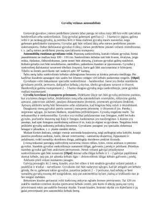 Gyvulių transportavimas. Paveikslėlis 1