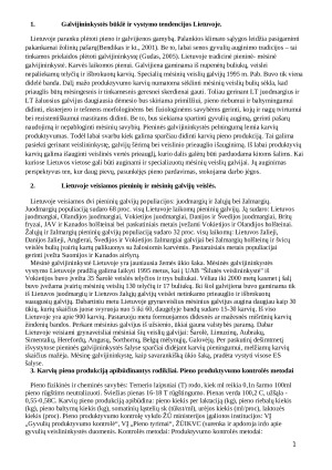 Gyvūnų auginimo ir produkcijos konspektas