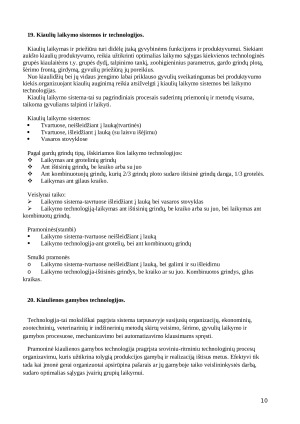 Gyvūnų auginimo ir produkcijos konspektas. Paveikslėlis 10