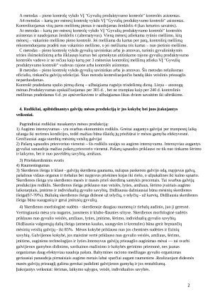 Gyvūnų auginimo ir produkcijos konspektas. Paveikslėlis 2