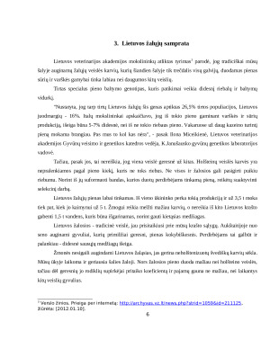 Holšteinų veislės galvijų panaudojimas didinant Lietuvos juodmargių ir Lietuvos žalųjų produktyvumą. Paveikslėlis 6