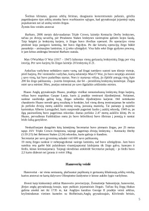 Lengvo tipo arklių veislių įvairovė ir reikšmė gyvulininkystėje. Paveikslėlis 5