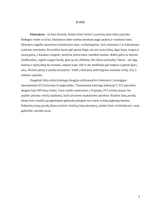 Šunų eksterjero vertinimo ypatumai Lietuvoje ir Pasaulyje. Paveikslėlis 3