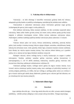 Veterinarinės vakcinos ir jų panaudojimas gyvulininkystėje ir paukštininkystėje. Paveikslėlis 4