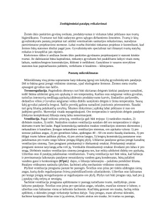 Zoohigieniniai patalpų reikalavimai. Paveikslėlis 1