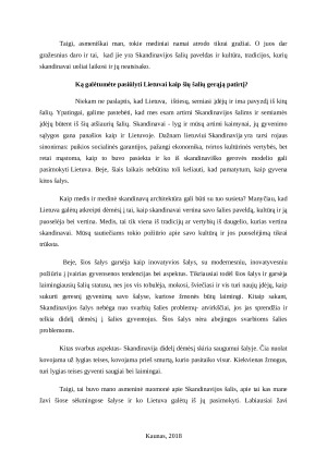 Kokie Skandinavijos (ar atskirų šalių) šiuolaikinės gyvensenos aspektai yra patrauklūs mums / asmeniškai jums?. Paveikslėlis 3