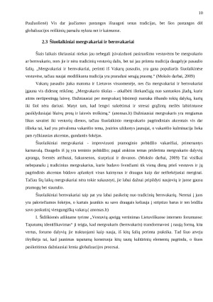 Globalizacijos įtaka vestuviniams papročiams ir tradicijoms. Paveikslėlis 10