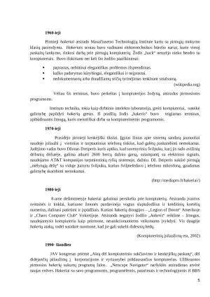 Subkultūros. Hakeriai. Paveikslėlis 5