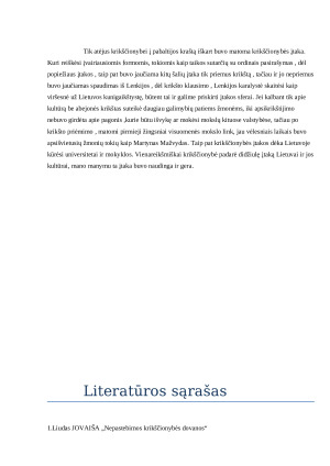 Krikščionybės įtaka Lietuvai ir jos kultūrai. Paveikslėlis 9