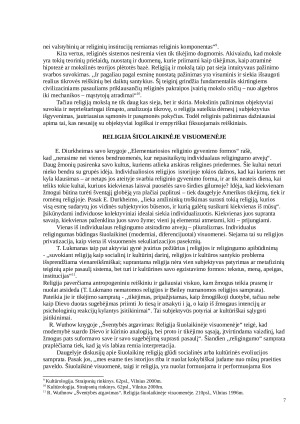 Kultūra ir religija. Paveikslėlis 7