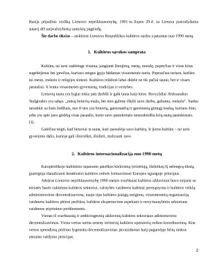 Lietuvos Respublikos kultūros raidos ypatumai nuo 1990 m. Paveikslėlis 2