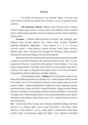 Provansas. Paveikslėlis 1