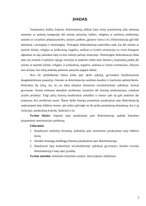 Asmeniniai pasakojimai apie diskriminaciją kaip folkloro žanras. Paveikslėlis 3