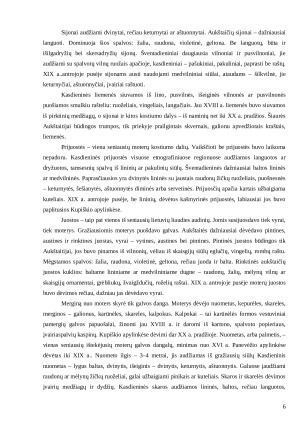 Etnografinių regionų aprangos bruožai. Paveikslėlis 6