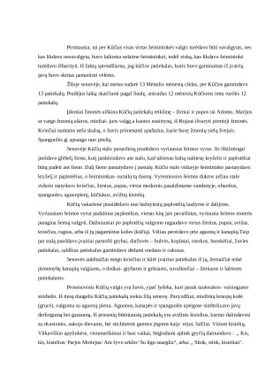 Kūčių tradicijos bei papročiai Lietuvoje ir kitose Europos šalyse. Paveikslėlis 10