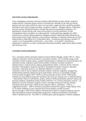 Lietuvių liaudies dainos. Paveikslėlis 7