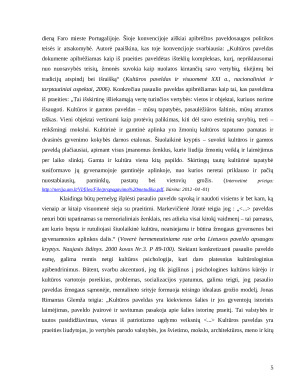 Pasaulio paveldo esmė bei svarba. Paveikslėlis 5