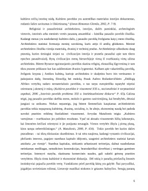 Pasaulio paveldo esmė bei svarba. Paveikslėlis 6