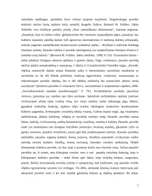 Pasaulio paveldo esmė bei svarba. Paveikslėlis 7