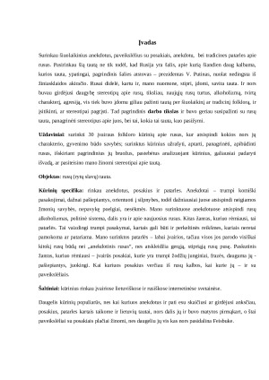 Šiuolaikinis (anekdotai, posakiai, posakiai su paveikslėliais, patarlės) ir tradicinio folkloro patarlės  apie rusus. Paveikslėlis 3