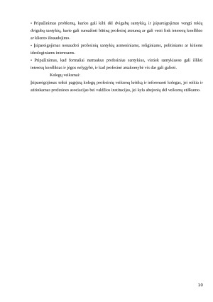 Profesinės etikos samprata. Paveikslėlis 10